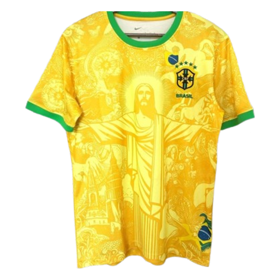 Maillot Brésil Spécial Jaune C 24-25